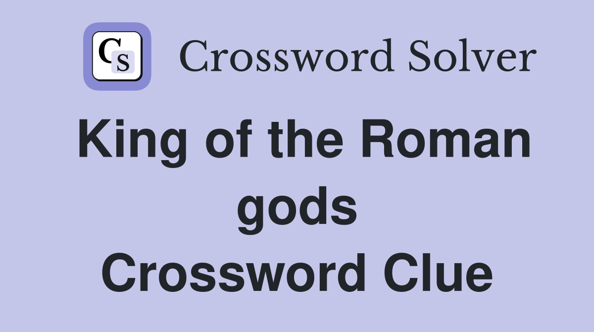 messenger of roman gods crossword clue